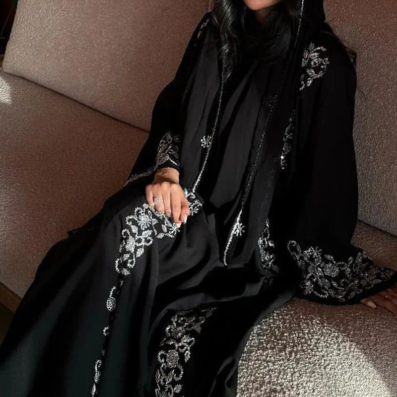 Muslim Women's Wear Long Sleeve Dress