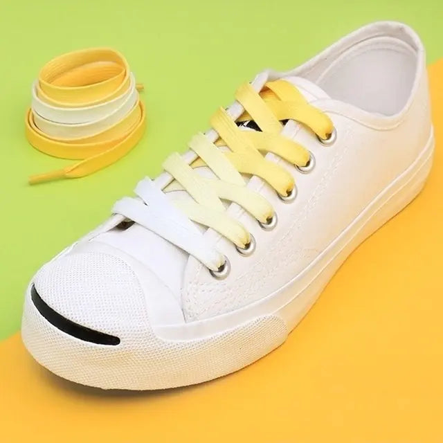 shoelace  Chromatic Gradient Shoe Laces Set  eyelets shoes  eyelets for shoes  shoe eyelet grommet  eyelet shoe  shoes with eyelets  shoe eyelets  shoelace length  shoe laces grey