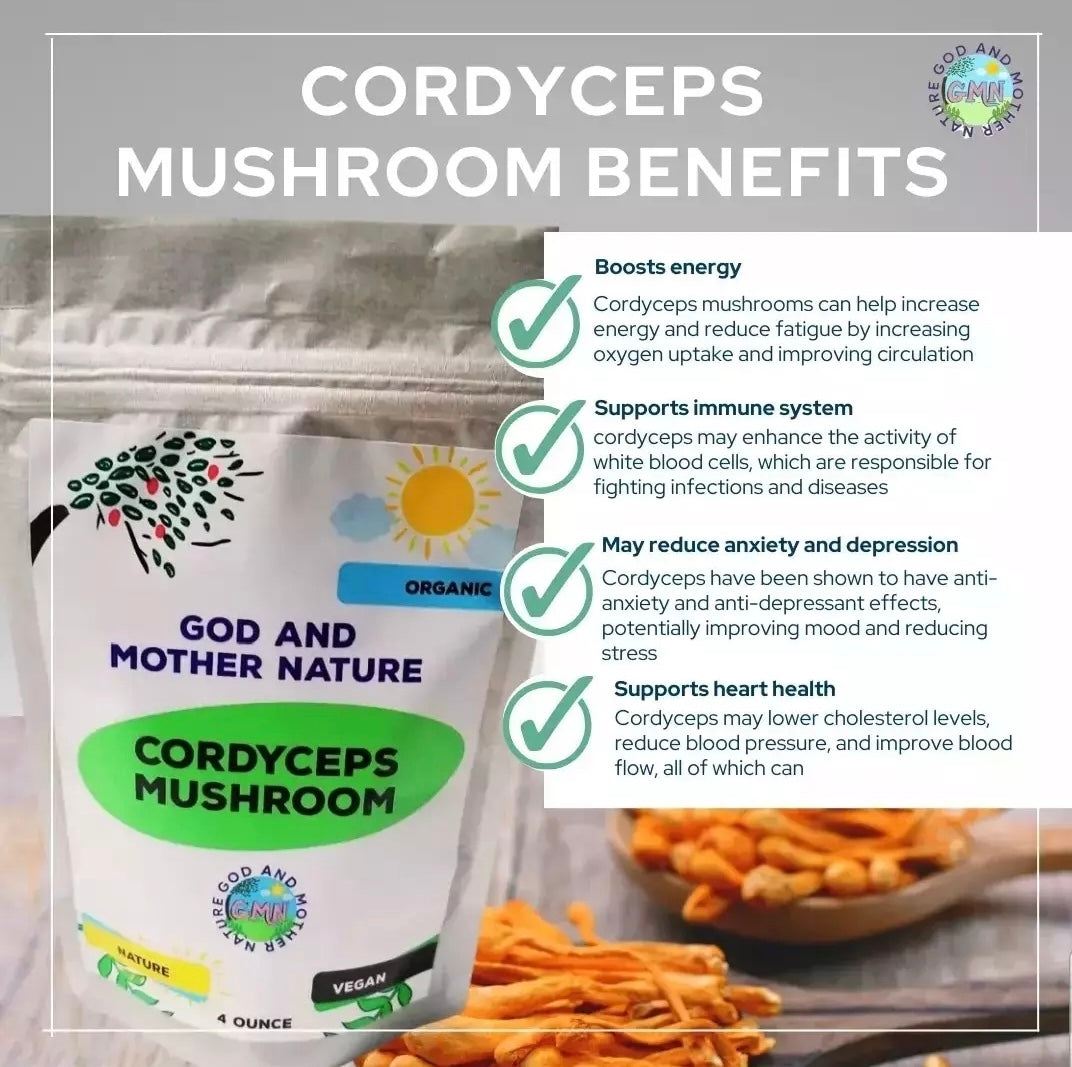 CORDYCEPS "MUSHROOM BENEFITS"