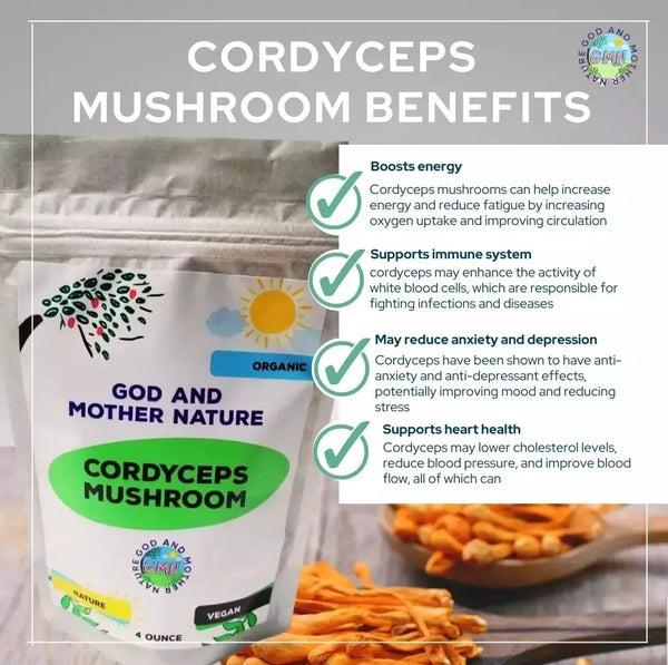 CORDYCEPS "MUSHROOM BENEFITS"