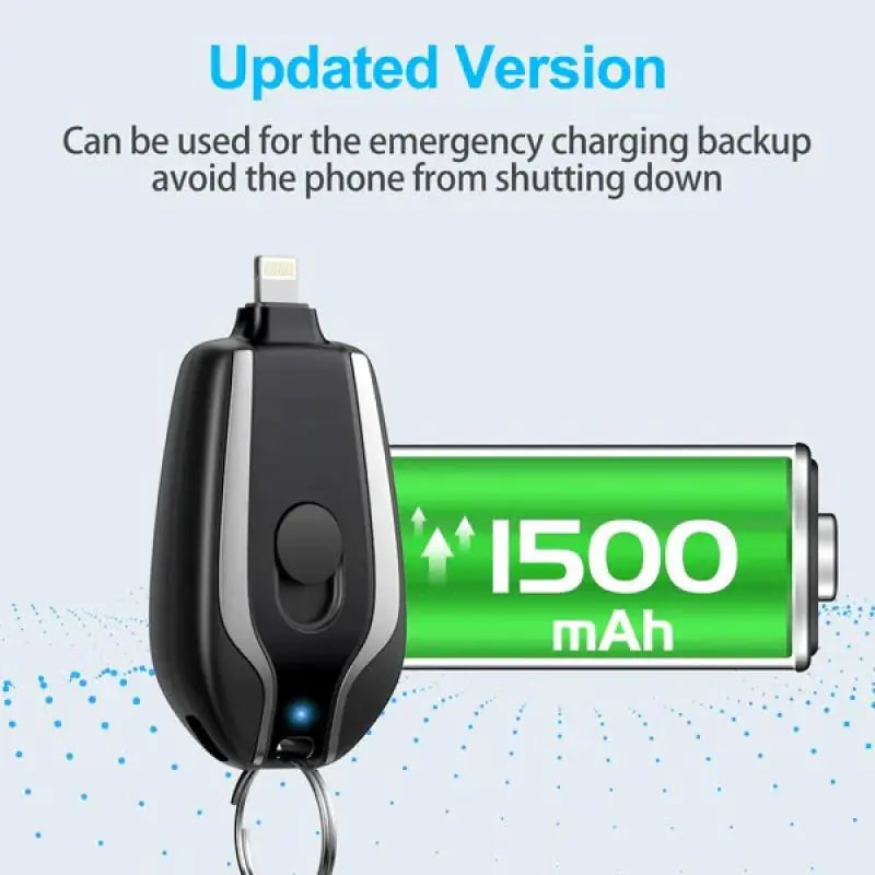 Ultra-Convenient Keychain Power Bank