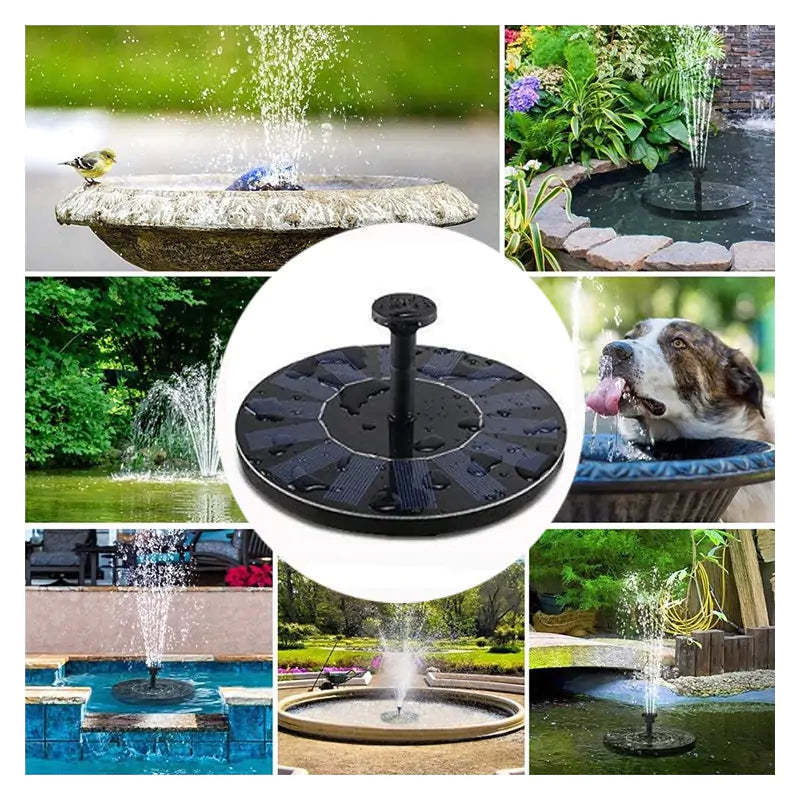 Solar Water Fountain