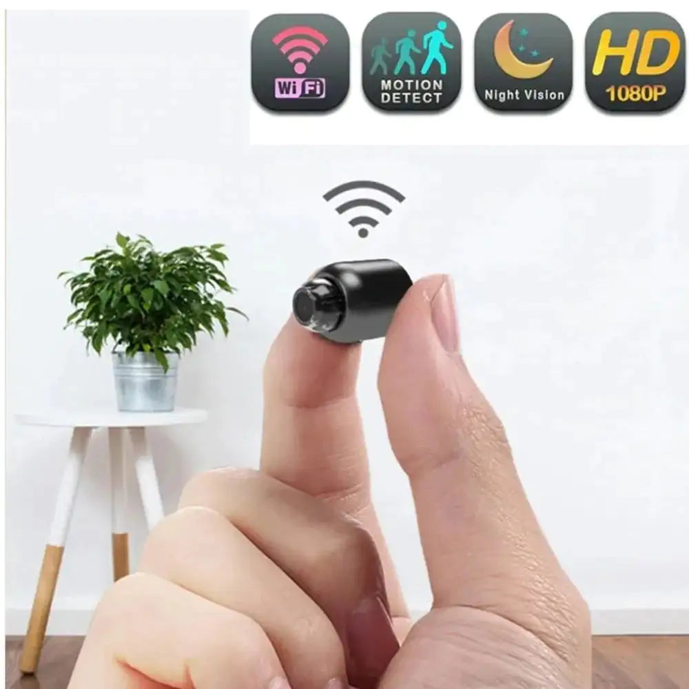 Mini WIFI Camera 1080P HD - Night Vision Included