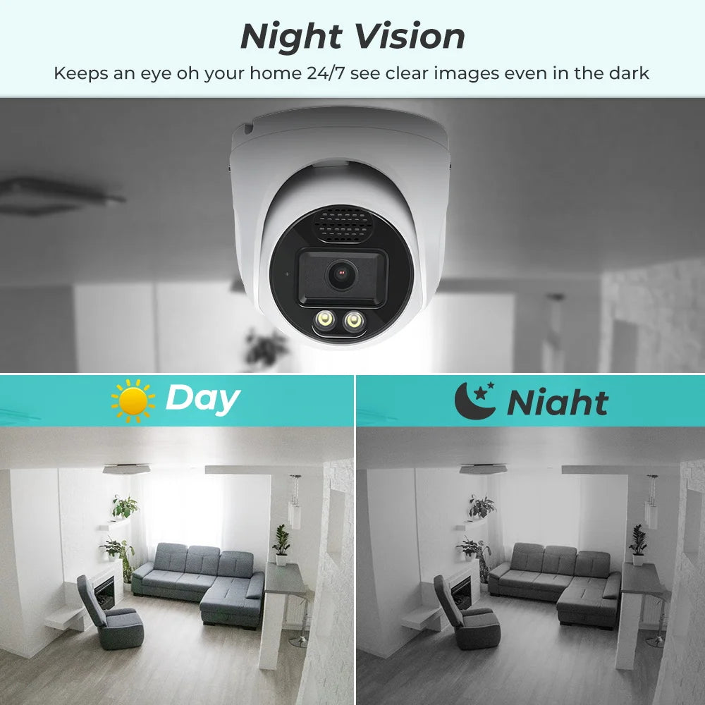 Bedser 8MP POE WiFi Camera