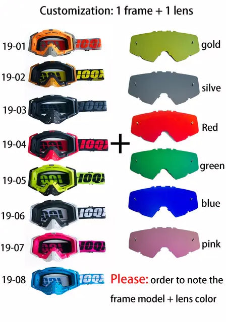 Gafas de motocross IOQX Gafas