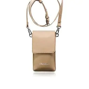 ibag Leather Cross Body -Tan