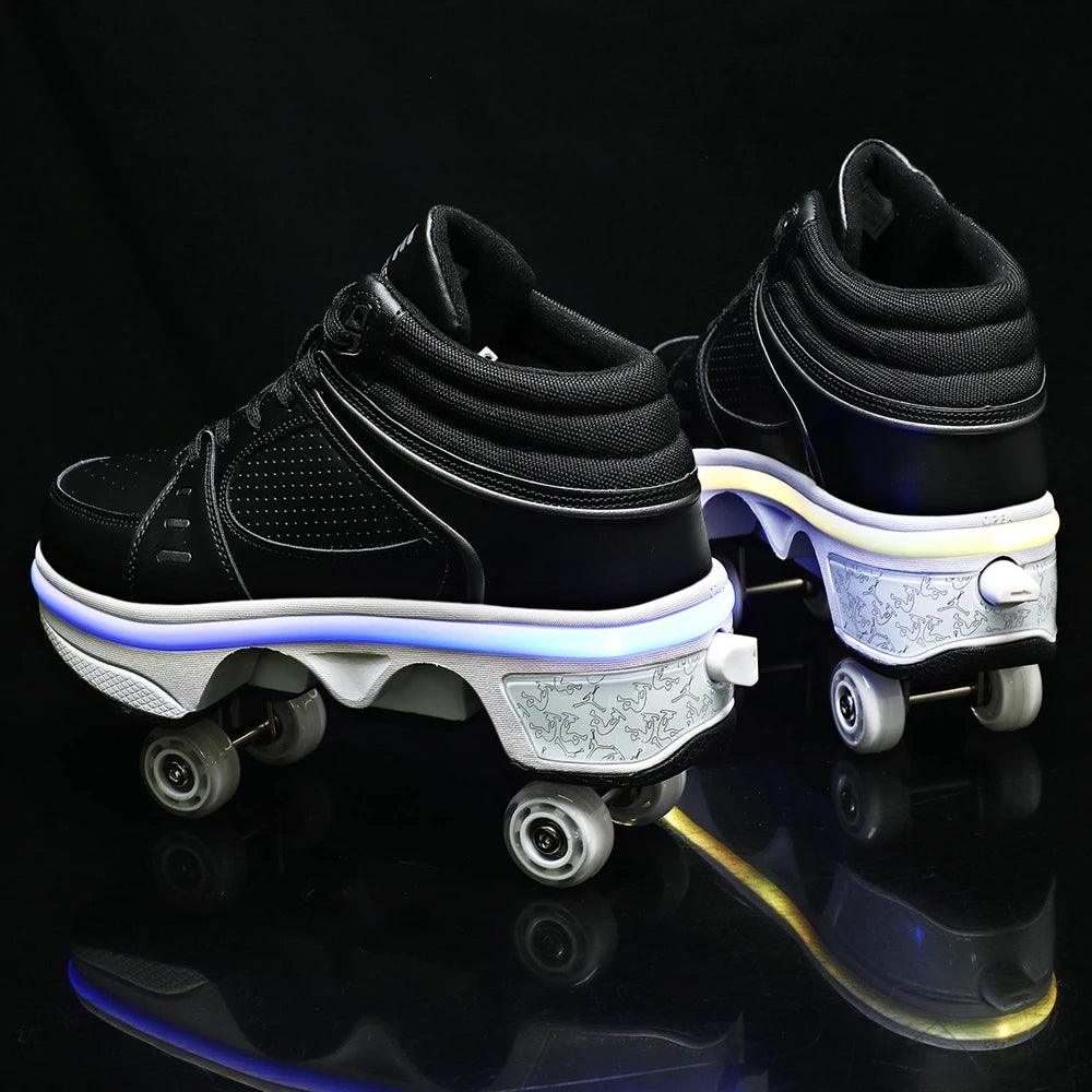 Shining Roller Skate Shoes