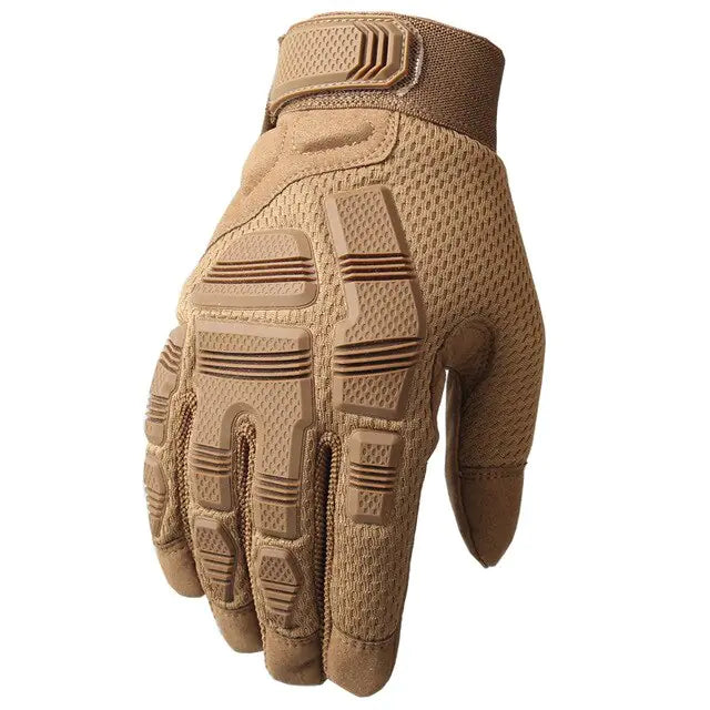 Guantes deportivos tácticos con dedos completos