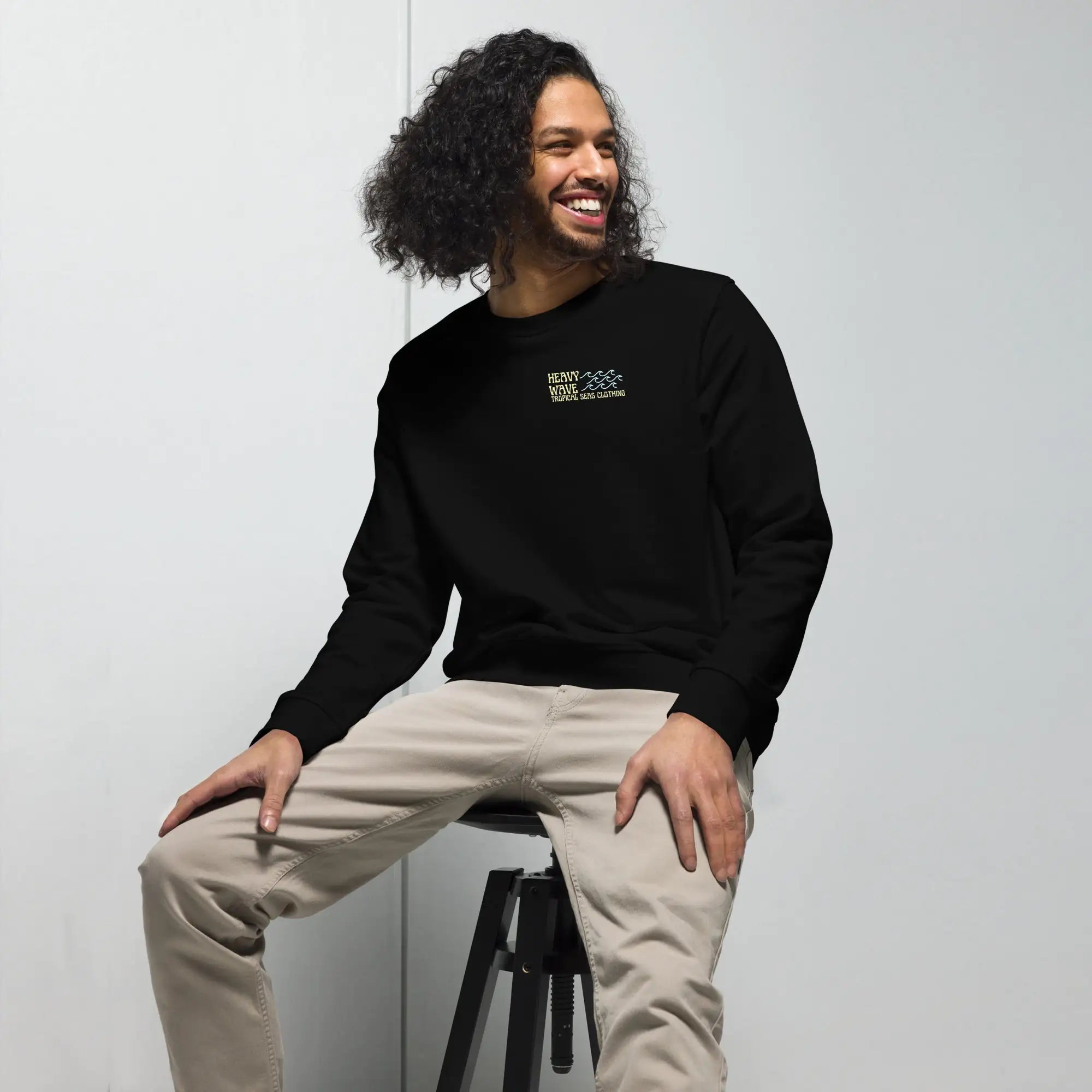 Men's Heavy Wave Energy Organic Sweatshirt