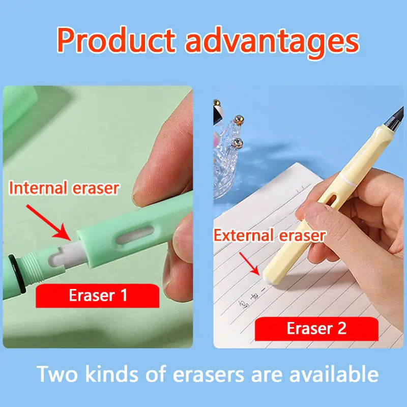 eternal pencil,	 forever pencil,	 everlasting pencil,	 eternity pencil,	 inkless pencils,	 everlasting metal pencil,	 eternal pencil how does it work, everlasting pencil review,	 the forever pencil,	 eternal pen,	 how do eternal pencils work