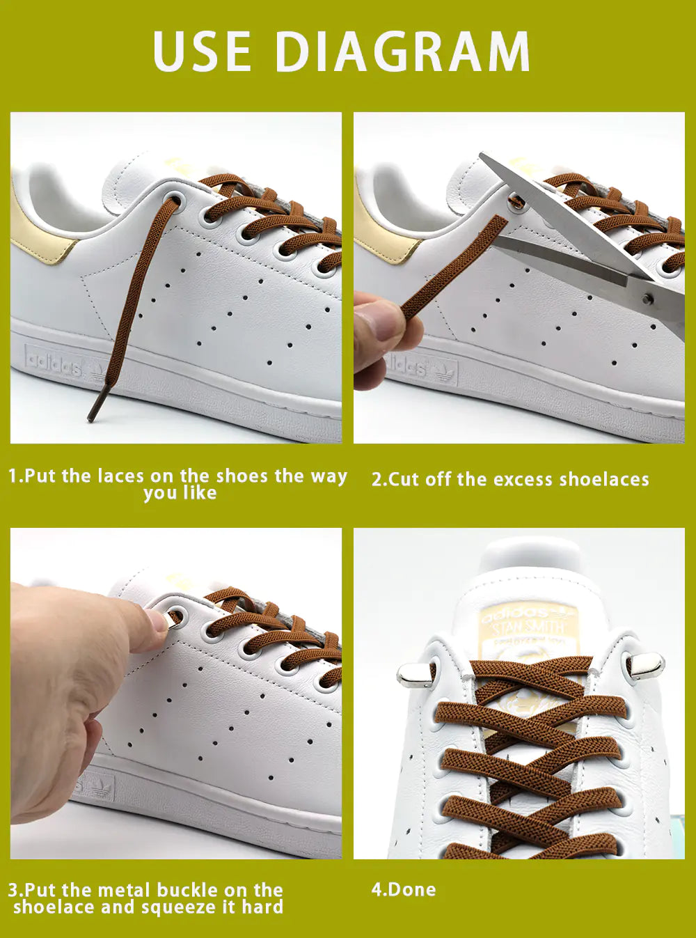 QuickFit Elastic Shoelaces