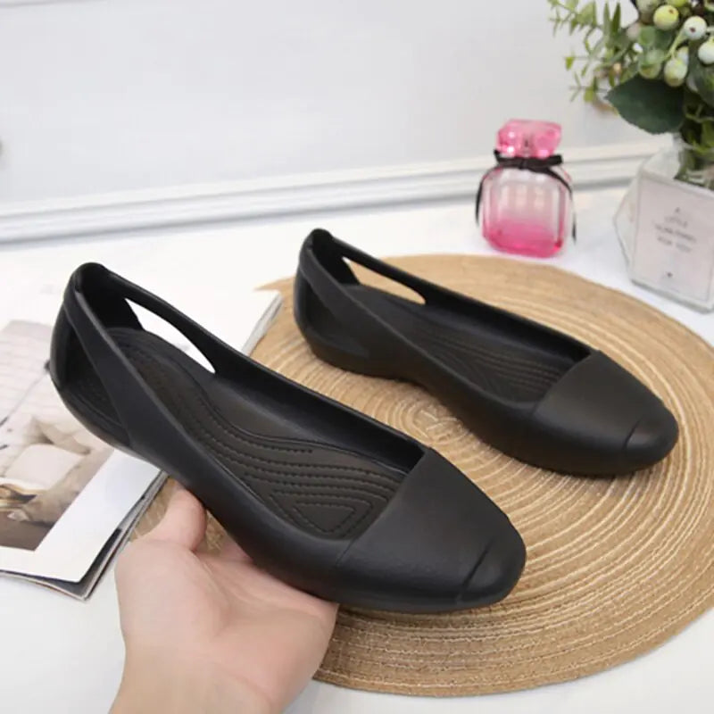 Sandalias de plástico de verano para mujer