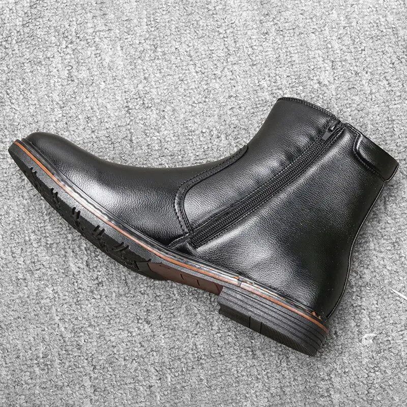 The Wotna - Alligator Leather Winter Ankle Boots