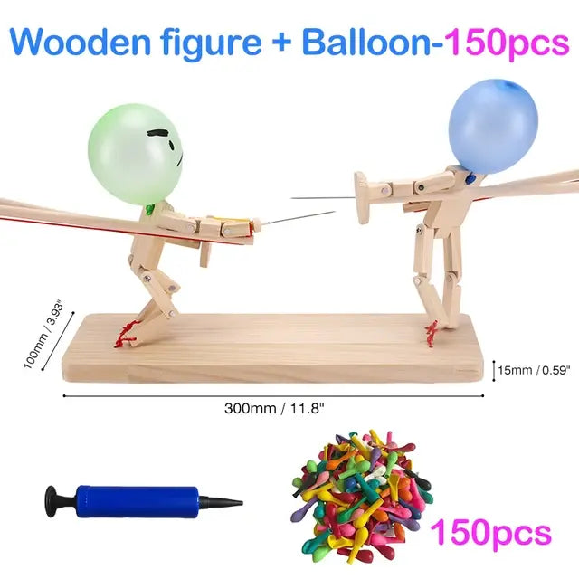 Two-Player Balloon Bamboo Game