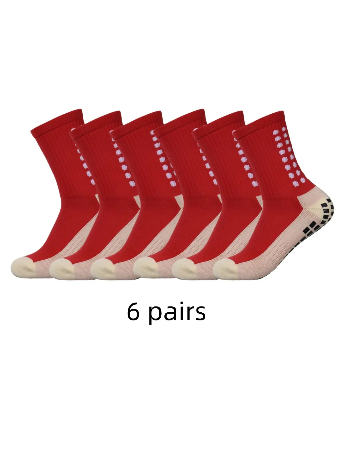 Anti-Skid Classic Sports Socks With Adhesive Points