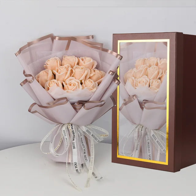 rose soap flowers,	 soap roses,	 flower soap bouquet,	 flower shaped soaps, what are soap flowers