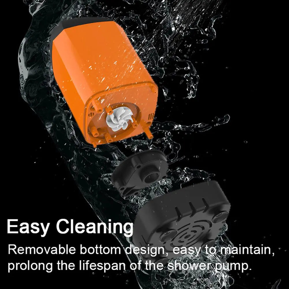 Portable Rechargeable Shower Set