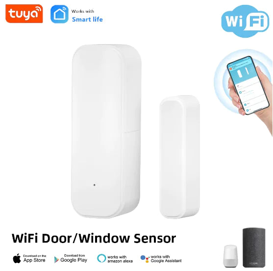 Sensores inteligentes de puertas y ventanas Wifi