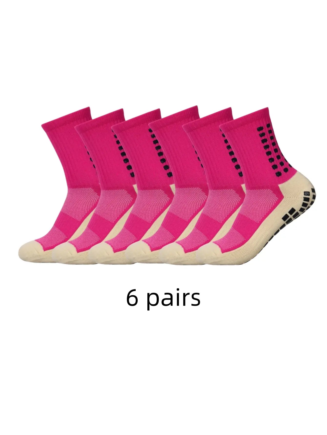 Anti-Skid Classic Sports Socks With Adhesive Points