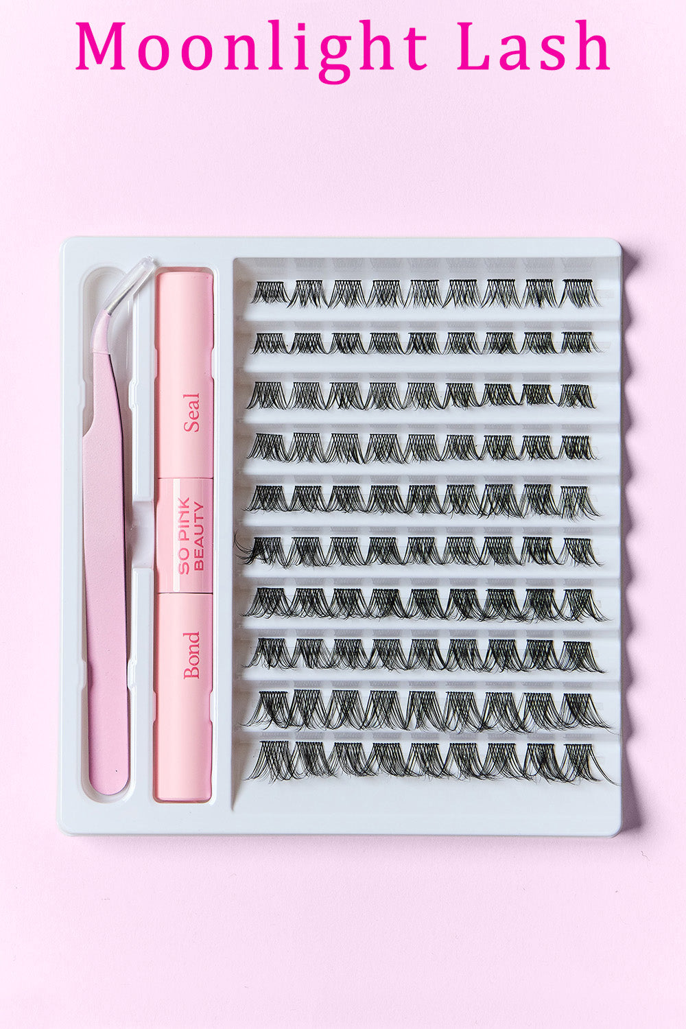 SO PINK BEAUTY Faux Mink Eyelashes Cluster Multipack