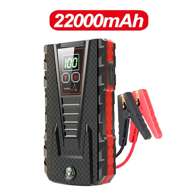 26000mAh/20000mAh Car Jump Starter 1000A 12V Output Portable Emergency Start-up Charger for Cars Booster Battery Starting Device