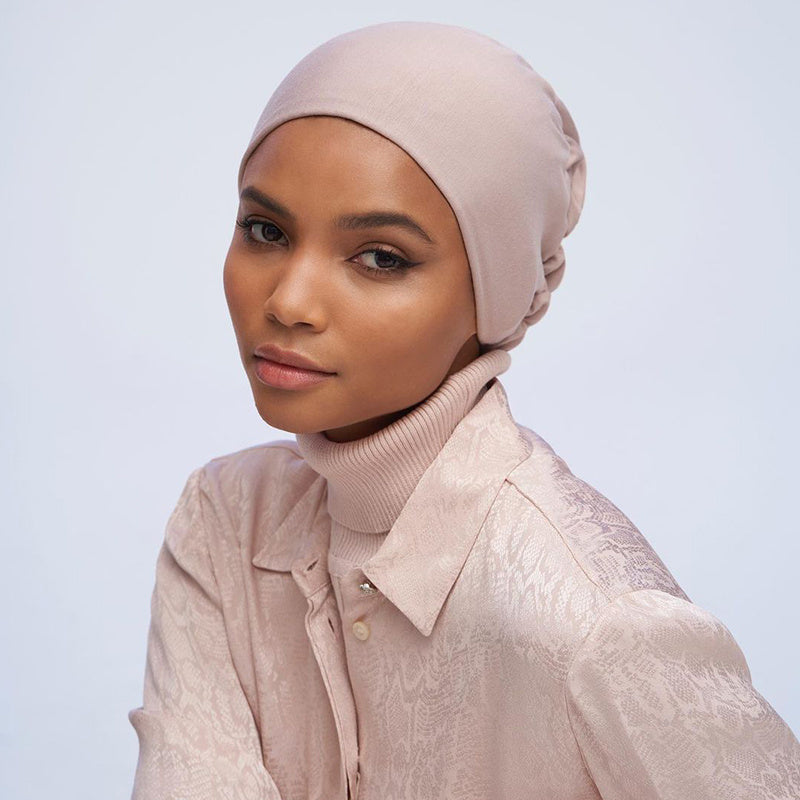 Muslim New Multicolor Back Elastic Hat