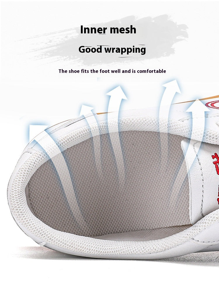 Men's Soft Bottom Lightweight Non-slip Breathable Martial Arts Practice Shoes