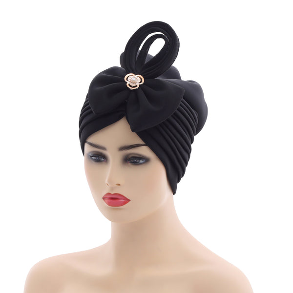 New African Space Layer Bow Baotou Muslim Hat