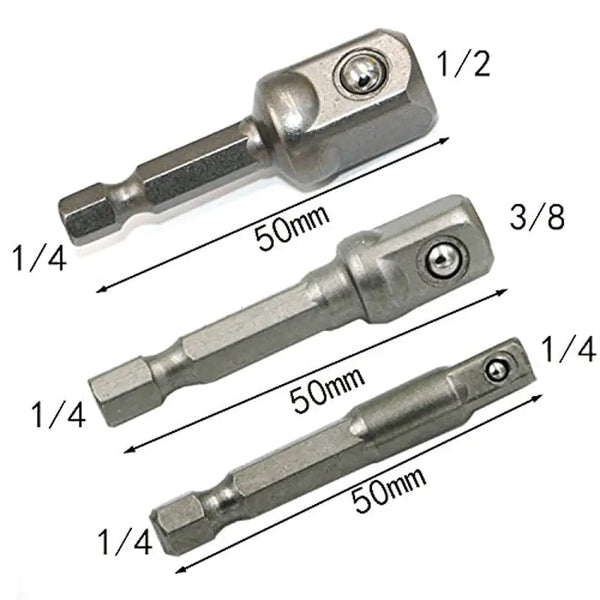 socket adapter set, socket adapter,	 socket adaptor for drill,	 drill socket adapter,	 socket adapter for drill, socket drill adaptor, drill adapter for sockets, drill socket adaptor, socket to drill adapter, adapter socket