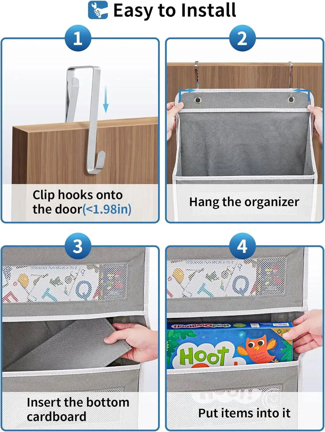 SpaceWise Deluxe Door Organizer