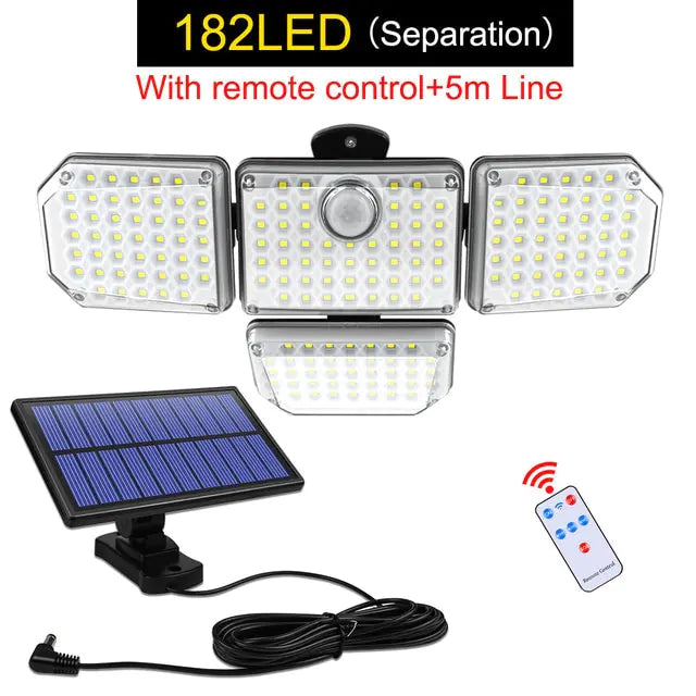 Adjustable Solar LED Security Light