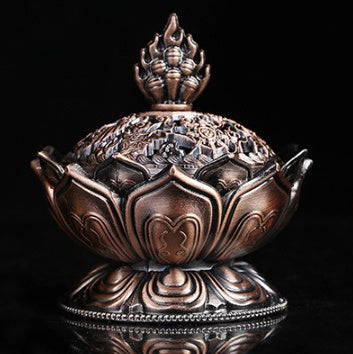 Sandalwood Home Incense Road Decoration Lotus Incense Burner