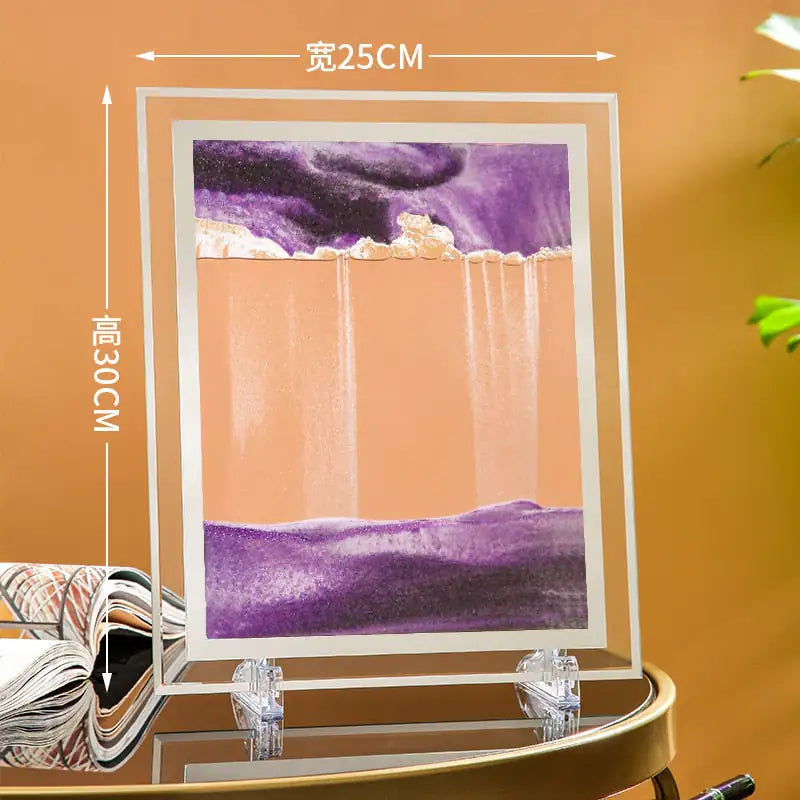 Rectangular Sandscape Art Display