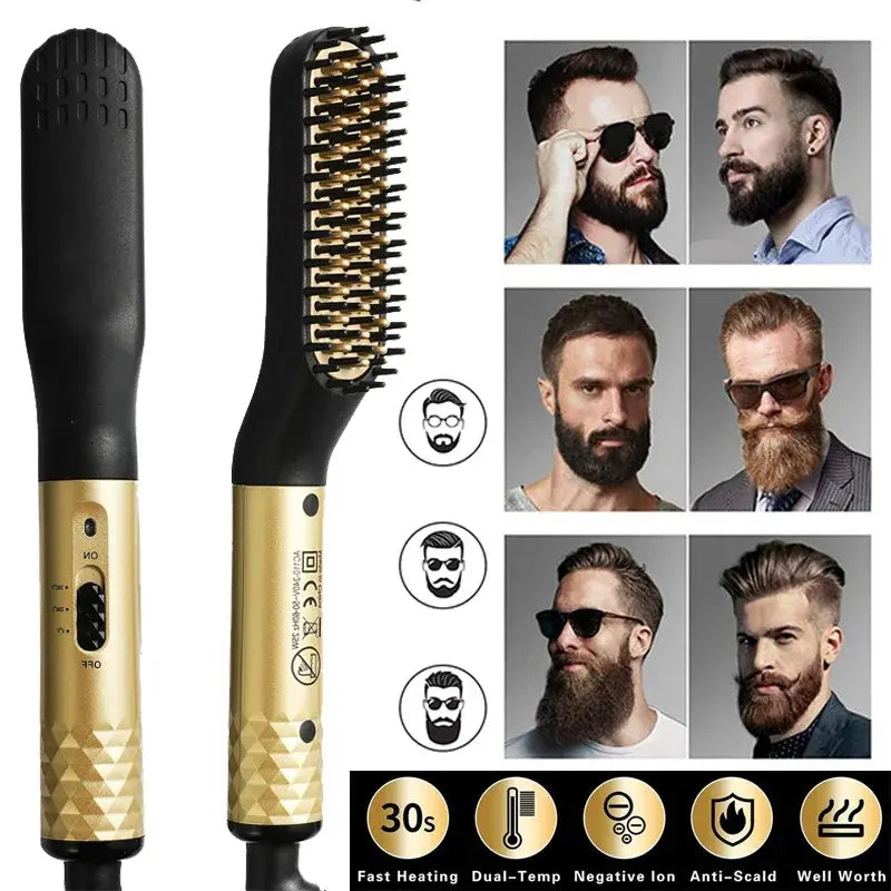 Straightener  Men's  Grooming  Beard