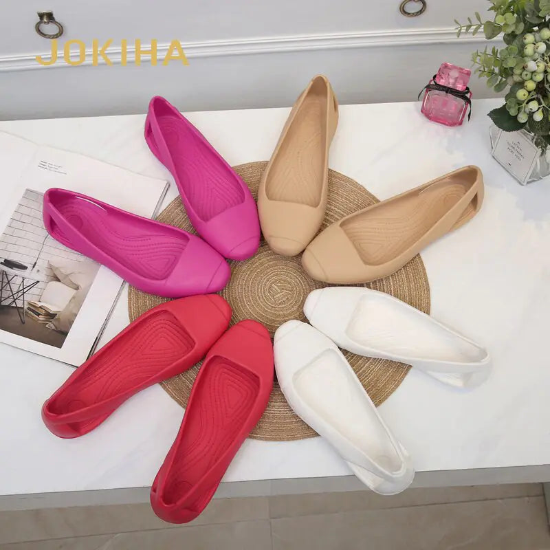 Sandalias de plástico de verano para mujer