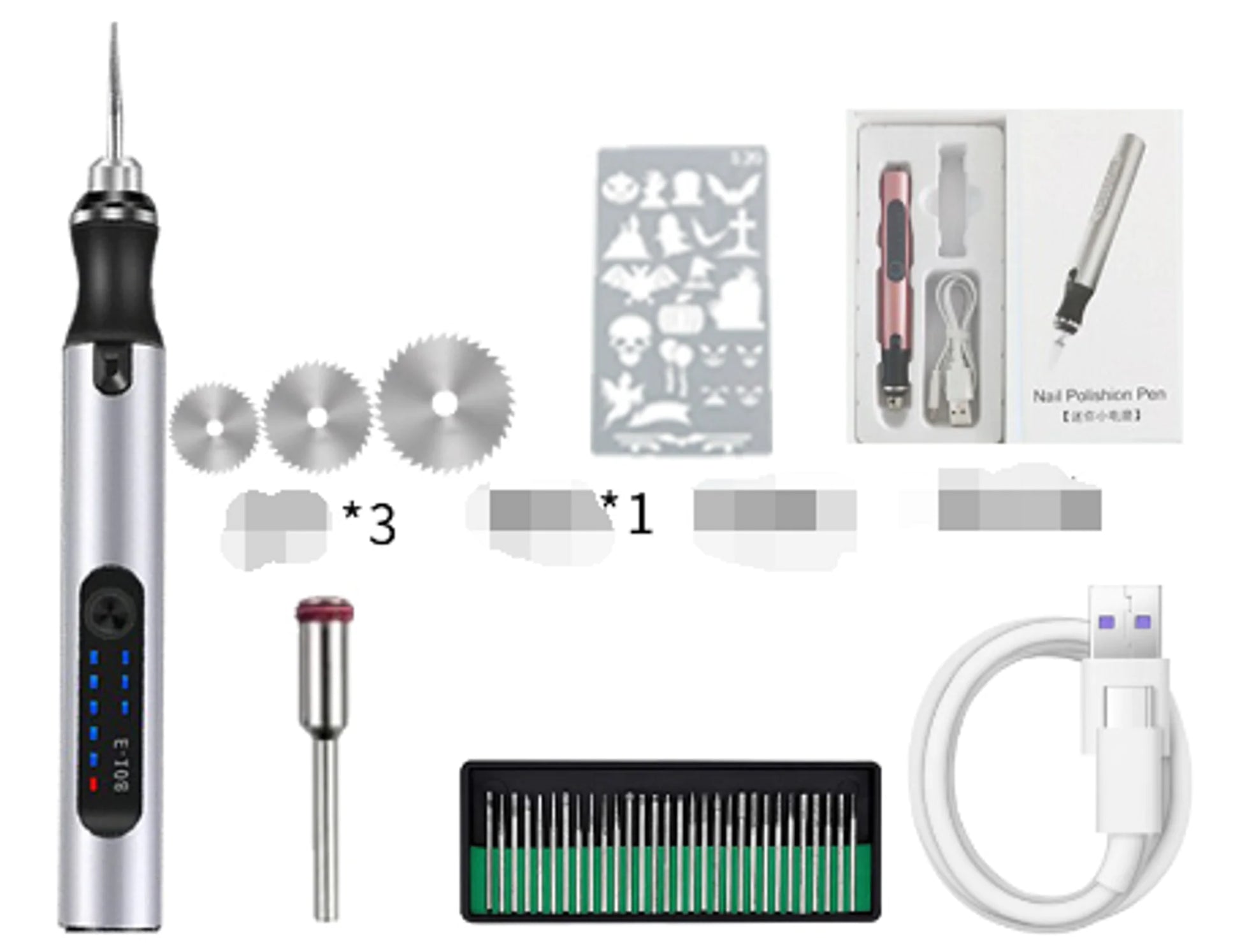 USB Cordless Rotary Tool Kit