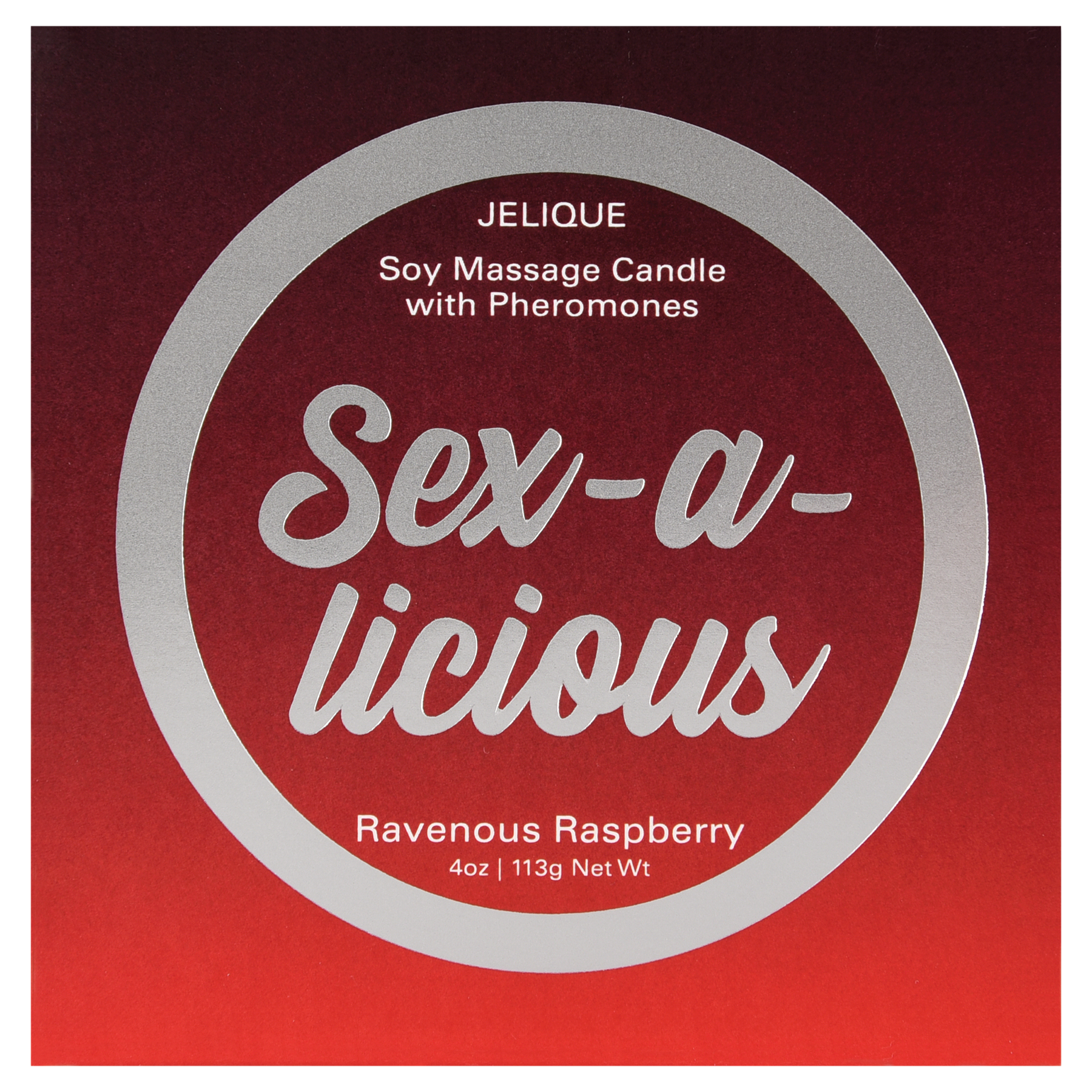 MOOD CANDLES Sex-a-licious - Pheromone Massage Candle Ravenous Raspberry 4oz | 113g