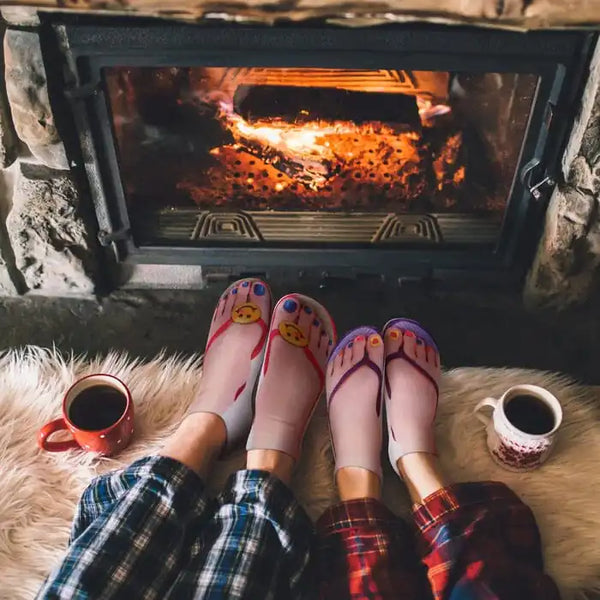 Super Comfy Manicure Print Socks