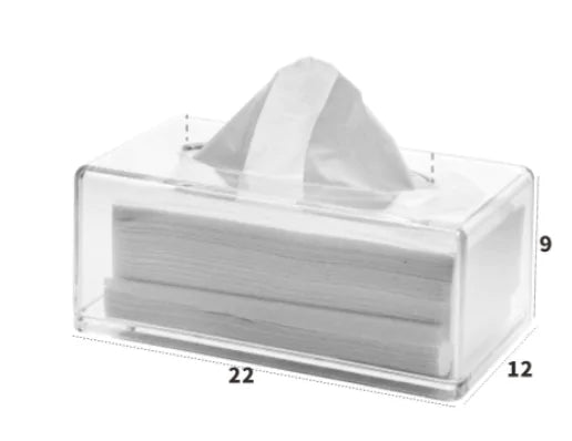 Clear Acrylic Tissue Box Holder