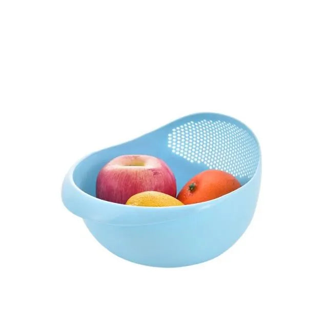 Silicone Colander Rice Bowl