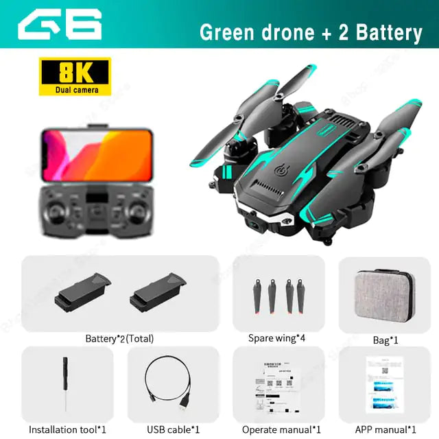 GPS Drone 8k Profesional HD Camera Obstacle Avoidance Aerial Photography Foldable Quadcopter