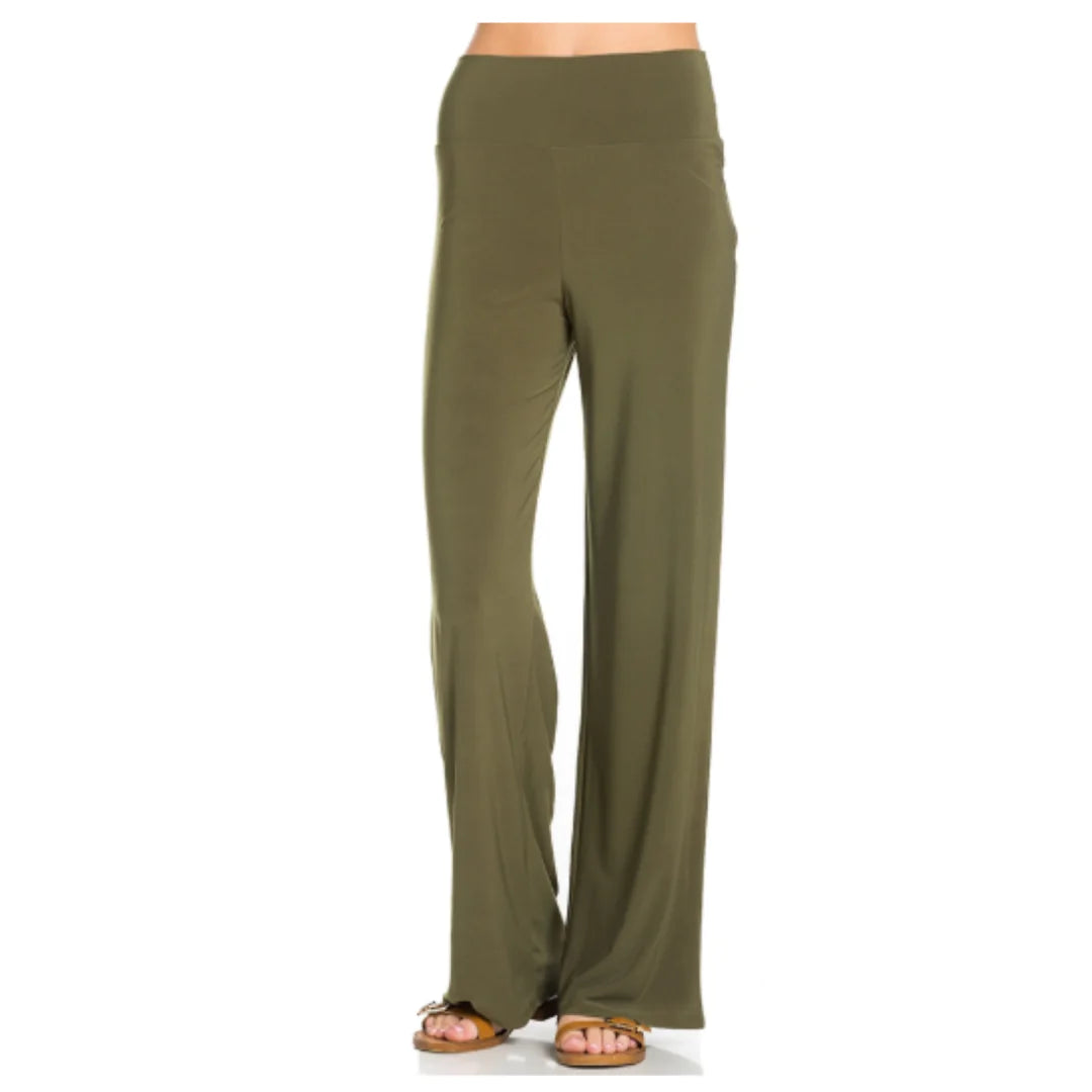 Extra Comfy Cute Pants -Olive