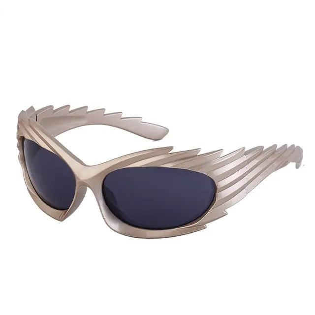 Punk Wrap Around Sun Glasses