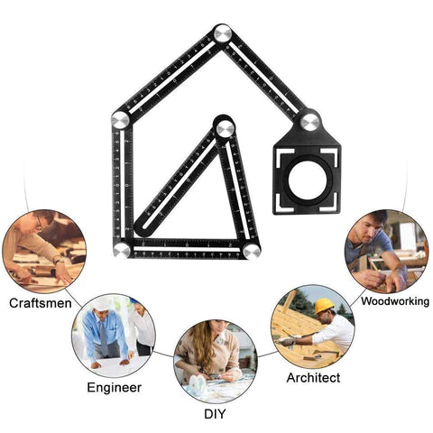 Multi Angle Measuring Ruler