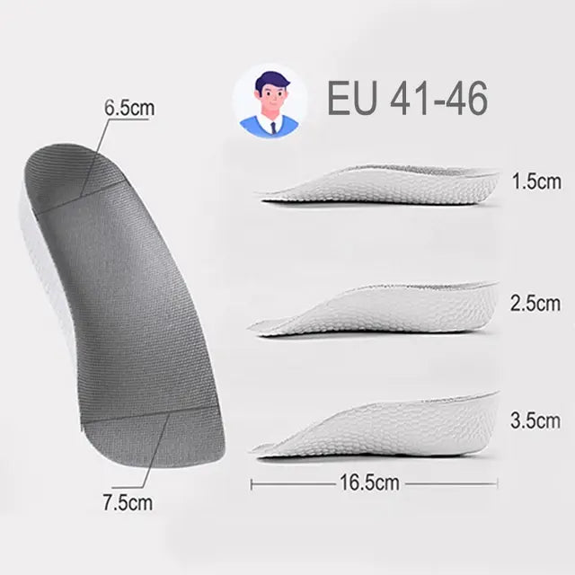 Height Increase Orthopedic Insoles