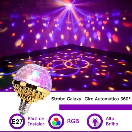 Strobe Galaxy Magic admite 110V y 220V