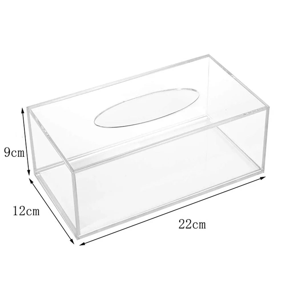 Clear Acrylic Tissue Box Holder