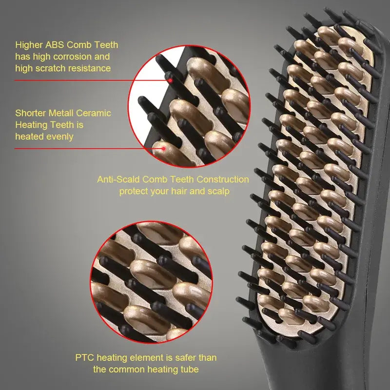 Straightener  Men's  Grooming  Beard