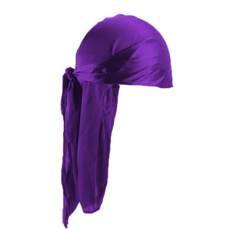 Colorful Silk Waves Durag Headwrap