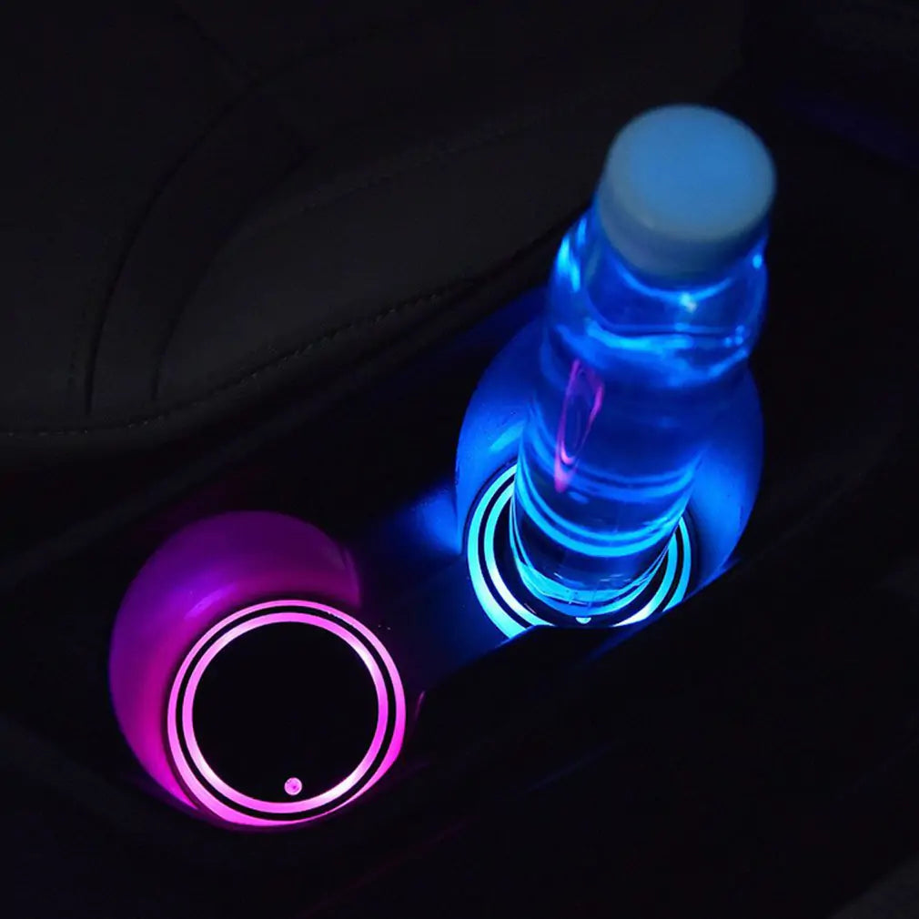 Posavasos LED para coche